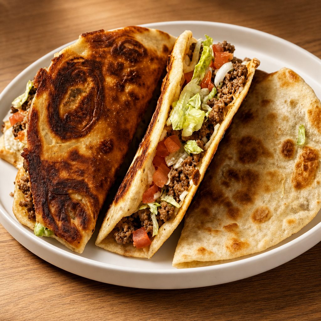 Kids Ground Beef Taco.