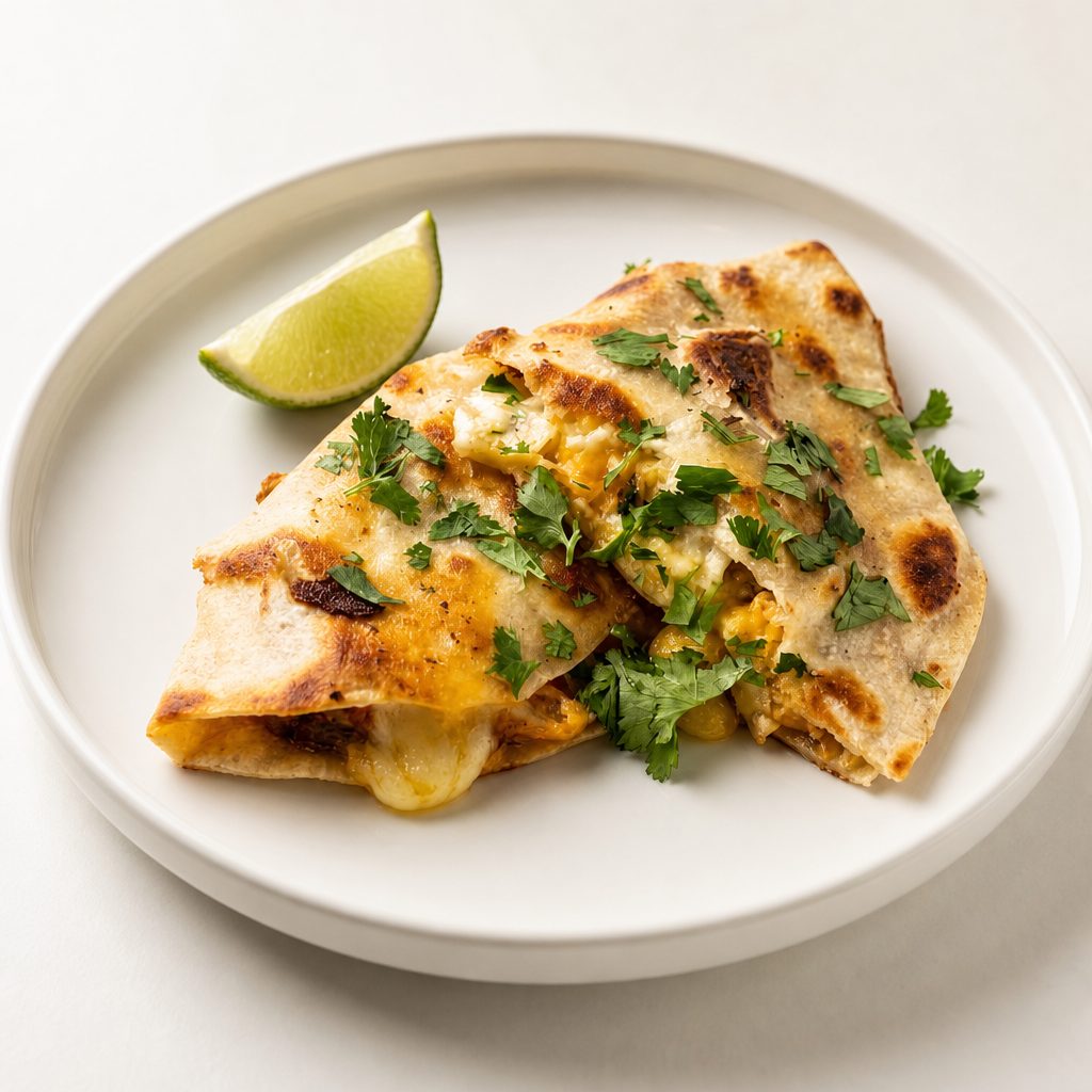 Shrimp Quesadilla.