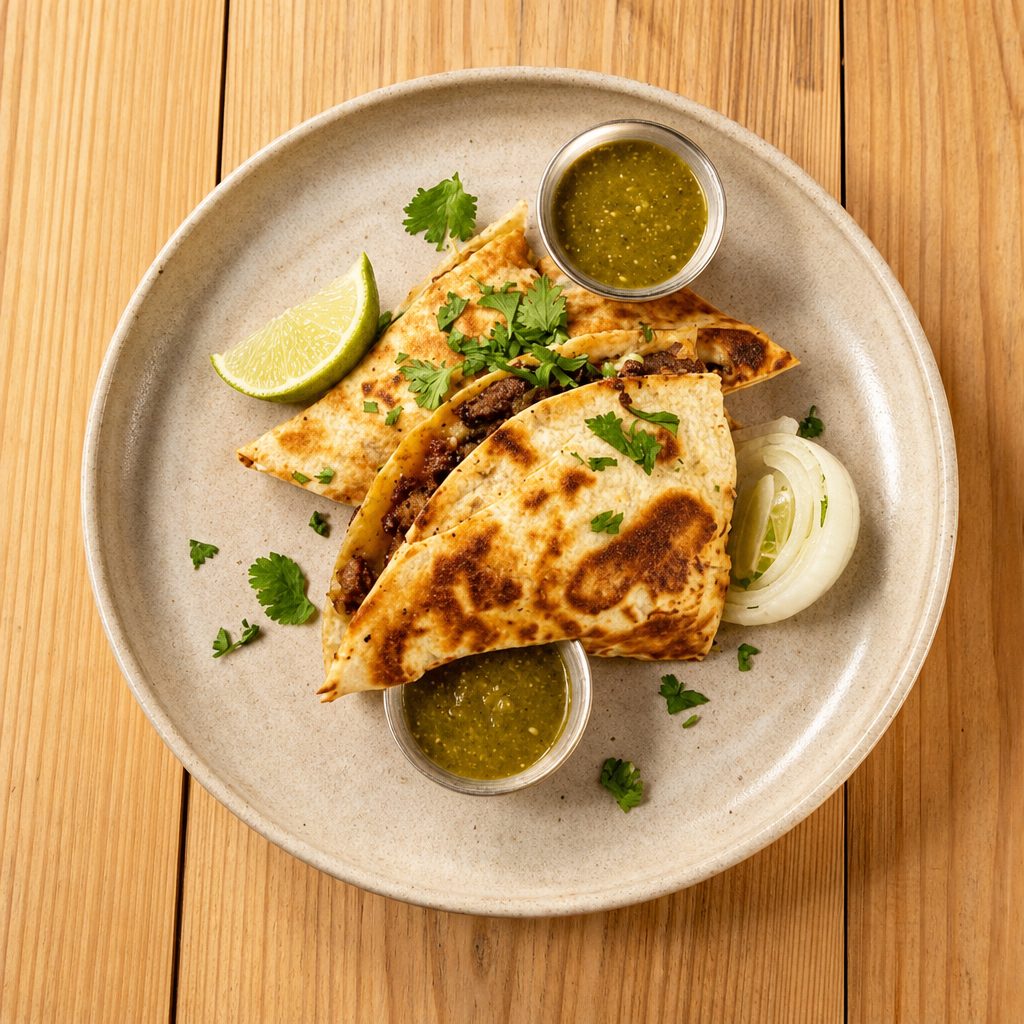 Steak & Shrimp Quesadilla.